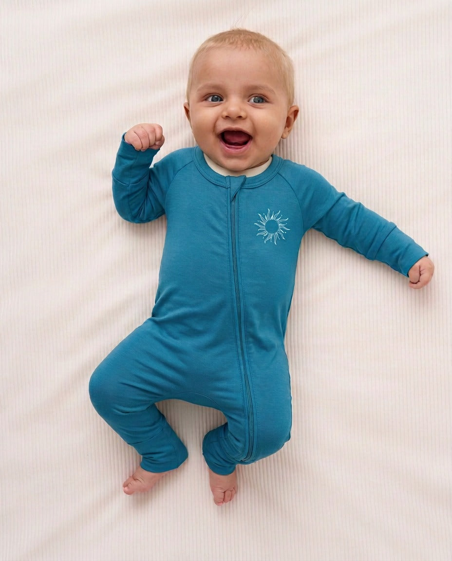 Lagoon Bamboo Sleepsuit