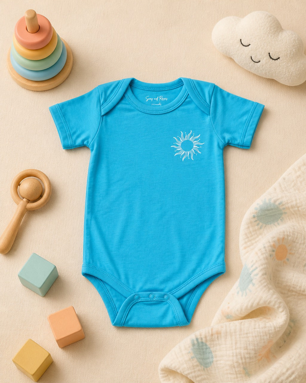 Lagoon Bamboo Onesie